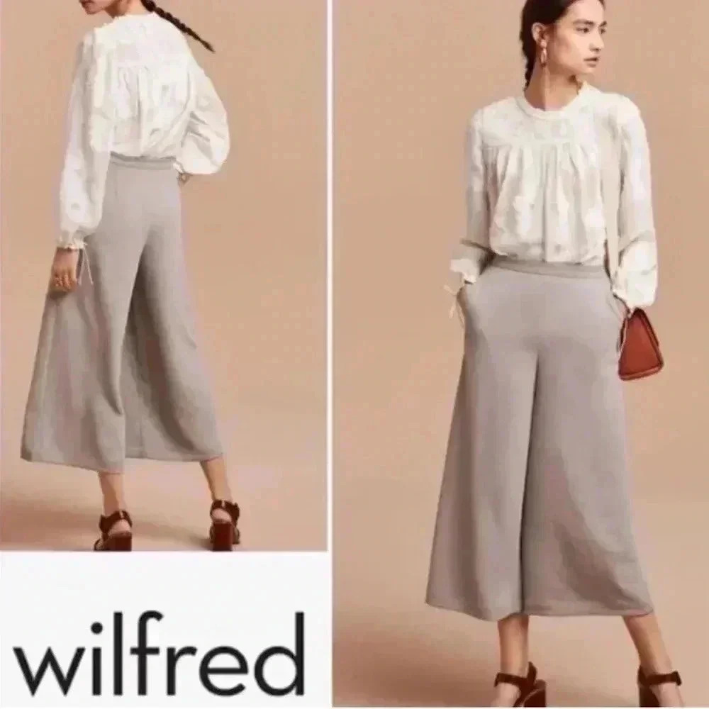 Aritzia Wilfred Women’s High-Waisted Lalemant‎ Pant